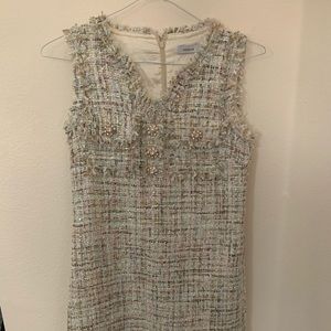 Chanel style knit dress